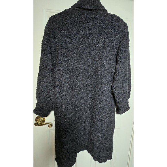 Monto Por Le Chois women's Knit Vintage Cardigan Black M - Picture 5 of 6